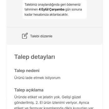 Hepsiburada Ürün İade Süreci