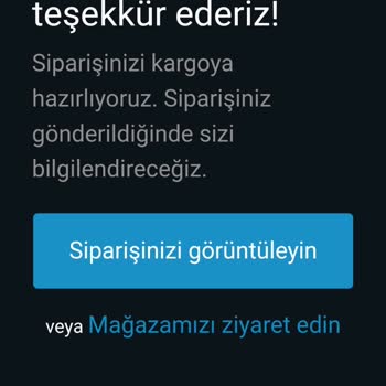 Spirilet Kargoyu Göndermedi!