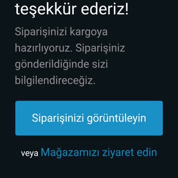 Spirilet Kargoyu Göndermedi!