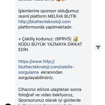 Meliha.butikk (Instagram) Çekiliş Ve İphone Yalanı!