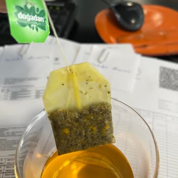 Doğadan Poşet Çayımdan Kıl Çıktı...