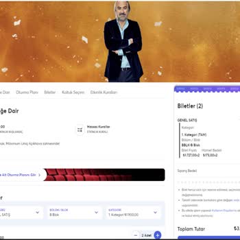 Biletix'ten Aldığım Biletlerde Fahiş Fiyat Sorunu