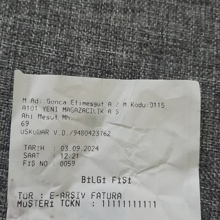 A101 Şube Müdürünün Uygunsuz Davranışı