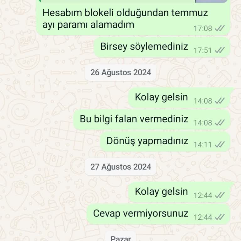 Paket Taxi'de Blokeli Hesap Sorunu Ve Ödeme Gecikmesi