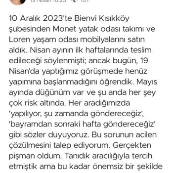 Bien Mobilya Paramızla Rezil Oluyoruz