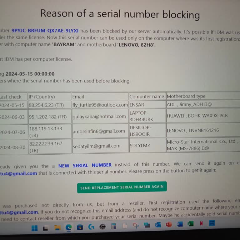 Lisansnet Üzerinden Aldığım Lisans Anahtarları Sürekli Bloke Ediliyor