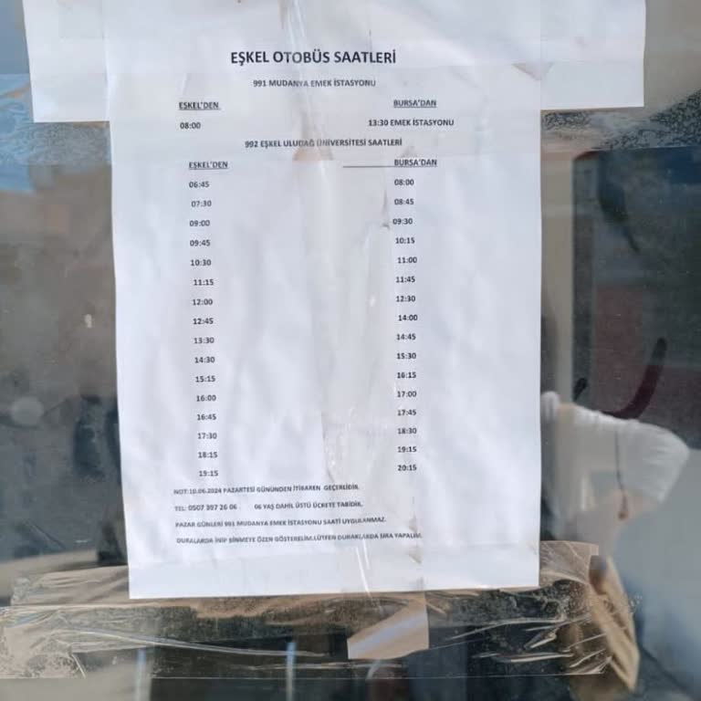 Mudanya Belediyesi Otobüs Sefer Sayısının Az Olması