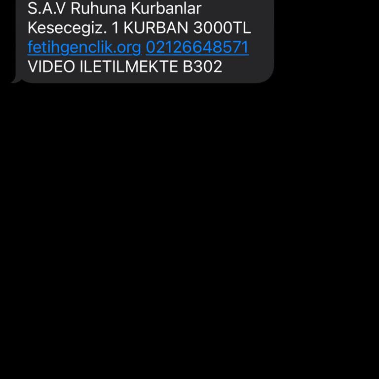 Fetih Gençlik Derneği Yanlış Numaraya Gelen Adak Mesajları Ve Aramaları