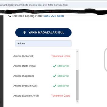Vatan Bilgisayar 1 Haftadır Gönderilmeyen Ürün