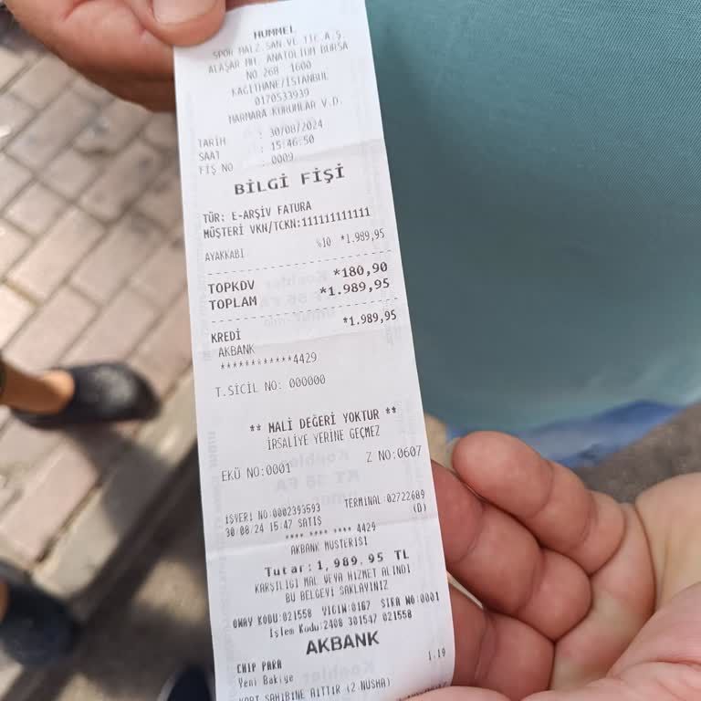 Anatolium AVM Hummel Ayakkabı İade Sorunu