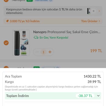 Trendyol Elite Üyelik Ve Kargo Ücretleri Hakkında Hayal Kırıklığı