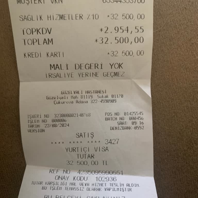 Adana Özel Güzelyalı Hastanesi Ticarethane Olmuş