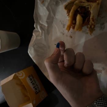 Maydonoz Döner Tako Nun İçinden Plastik Madde Çıktı