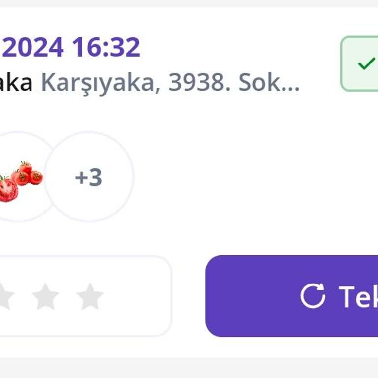 Getir Siparişim Eksik Teslim Edildi.