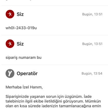 Yemeksepeti İade Tutarımı Yatırmadı!