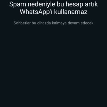 WhatsApp Yeni Numara Alındı, WhatsApp Spam Sorunu Yaşanıyor