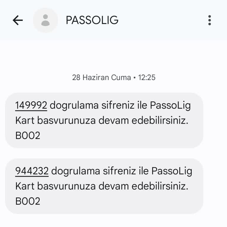 Passo Lig Sanal Kart İstemiyorum