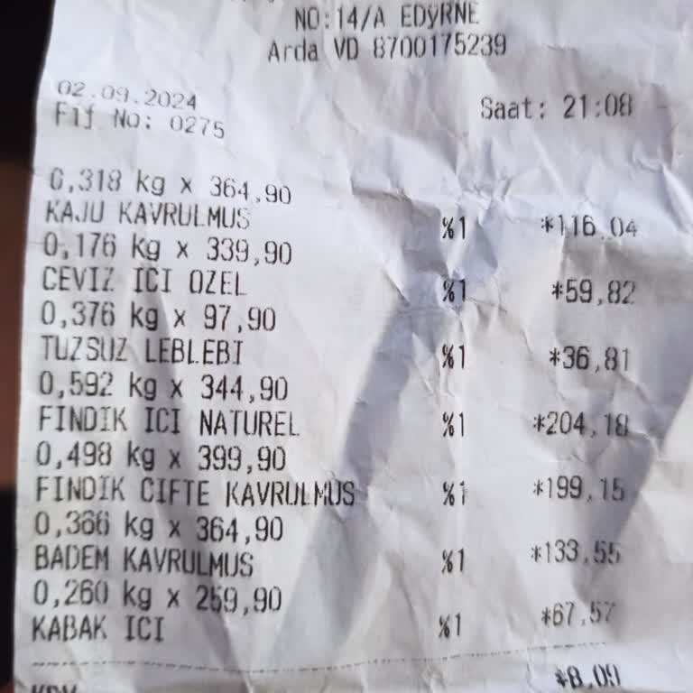 Aşinam Kuruyemiş Kasiyerin Sert Ve Sinirli Davranışı