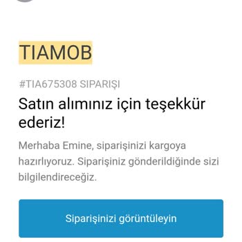 Tiamob İlgisizliği Ürün Gönderilmemesi