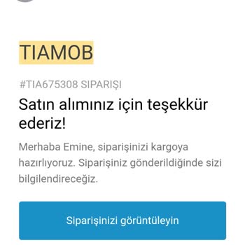 Tiamob İlgisizliği Ürün Gönderilmemesi