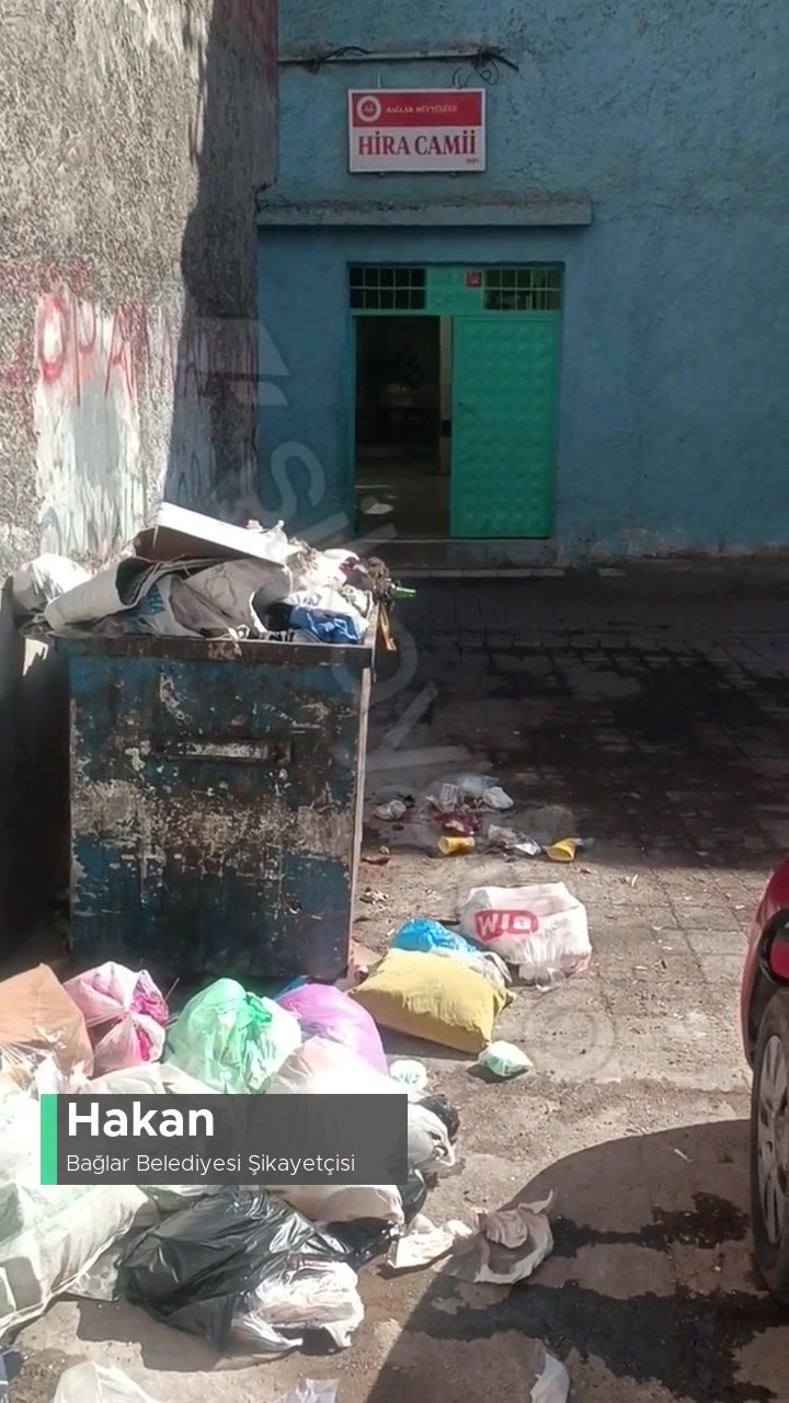 Bağlar Belediyesi Temizlik Sorunu! videonun kapak resmi