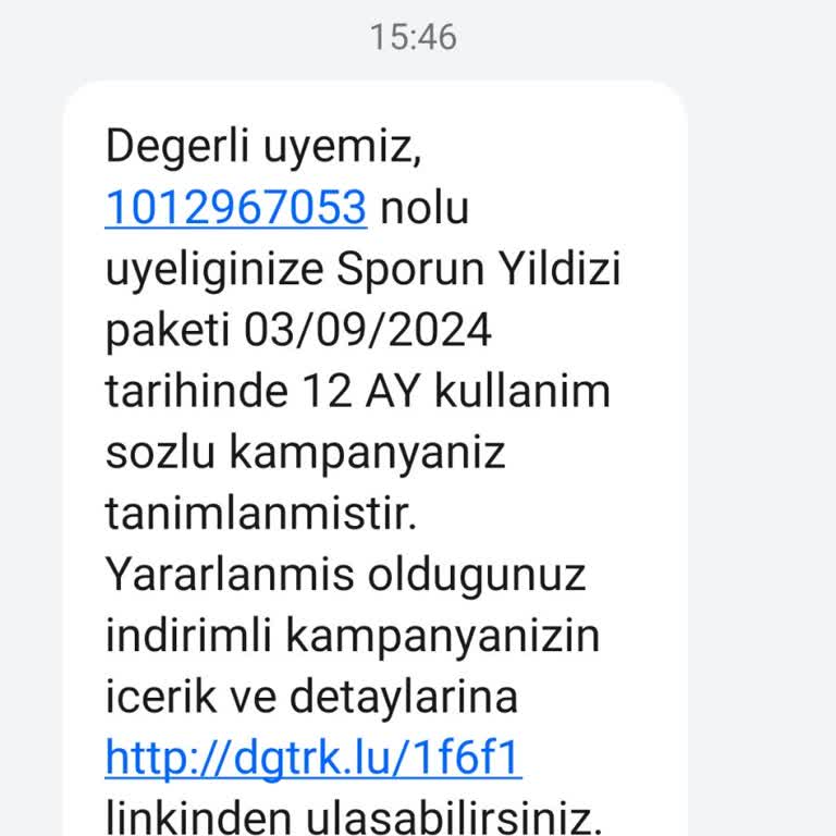 Digiturk Abonelik İşlemi İçin Arayan Yan Birim Olduğu Söylendi