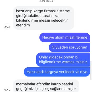Riqa Style Oyalayan Yalan Söyleyen Satıcı Ve Bilgilendirme Yapmayan Sürat Kargo