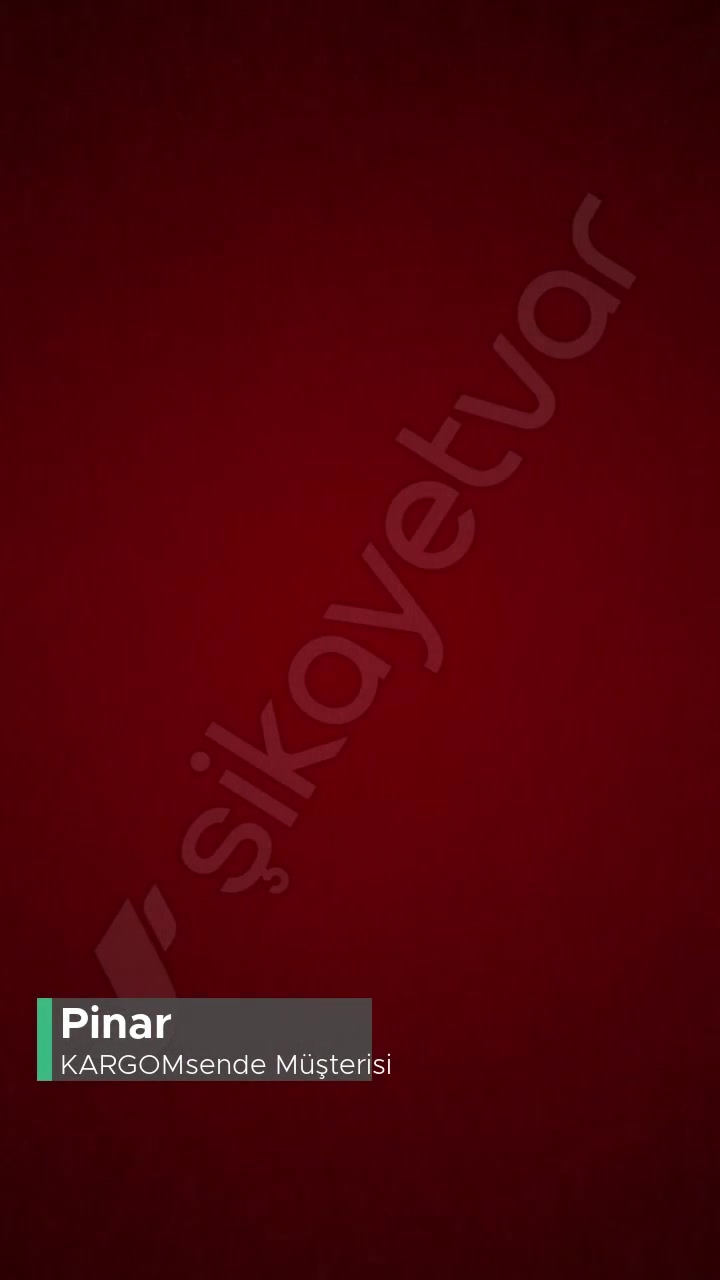 Kargomsende Kargom Gelmedi, Şikayetçiyim Sizden! videonun kapak resmi