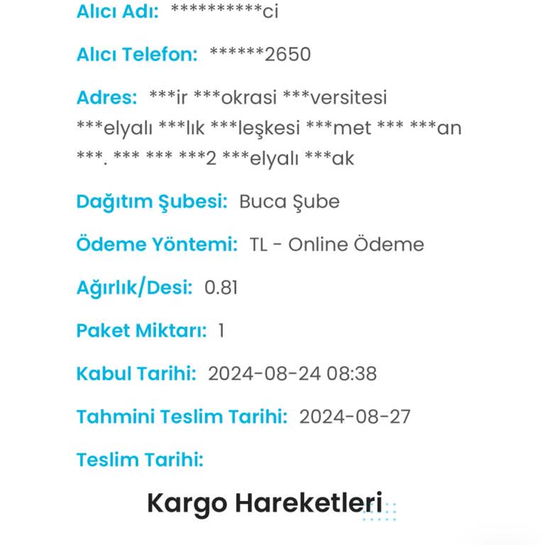 Oysho Online Siparişim Kayıp Ve Para İadesi Yapılmıyor