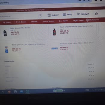 Rossmann Dan Verdiğim Sipariş Eksik Ürün