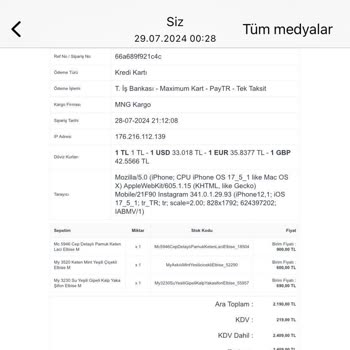 Caddestore Paramı İade Etmiyor