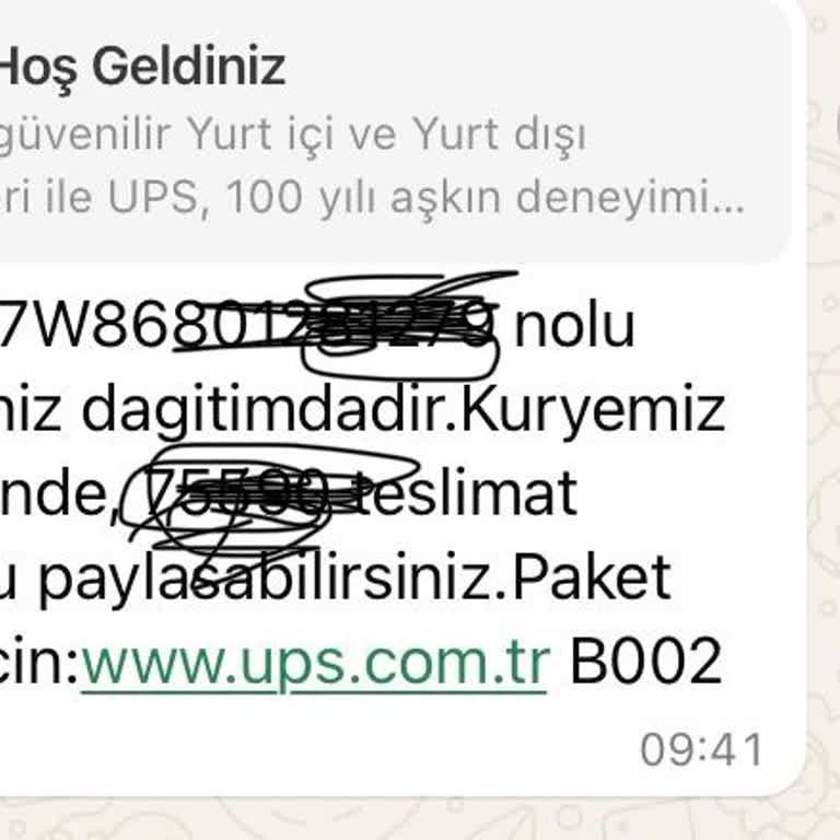 UPS Teslimat Sorunu: Siparişlerim Hala Gelmedi