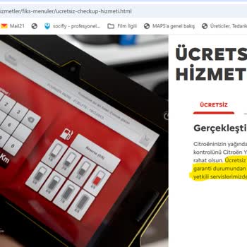 Citroen Yanıltıcı Ve Aldatıcı Reklam Sorunu