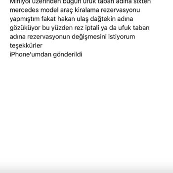 Miniyol Ve Sixt Rent A Car