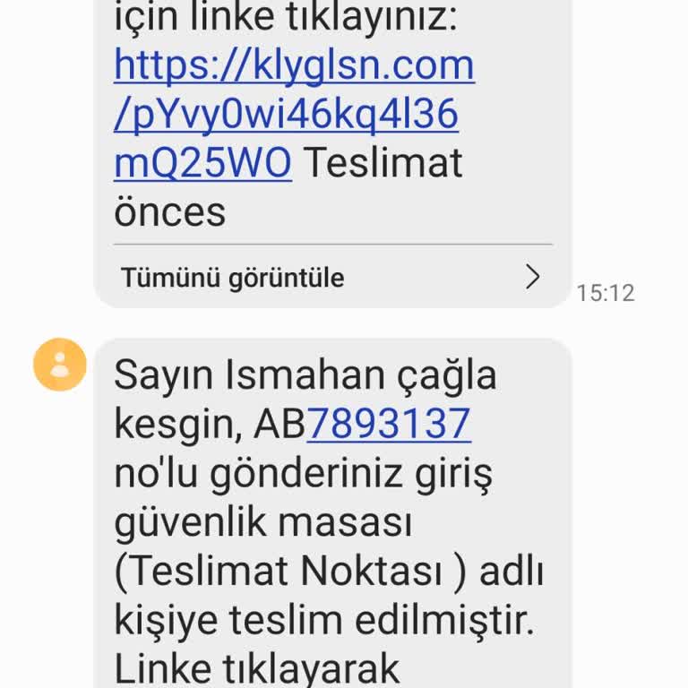Kolay Gelsin Firmasının Habersiz Ve Onaysız Bırakıp Gittiği Kargo