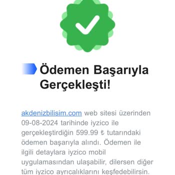 Akdeniz Bilişim'den Para İademi İstiyorum!
