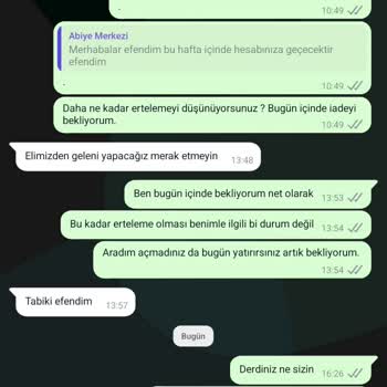 Abiye Merkezi ''müşteri Hizmetleri'' Vasatlığı