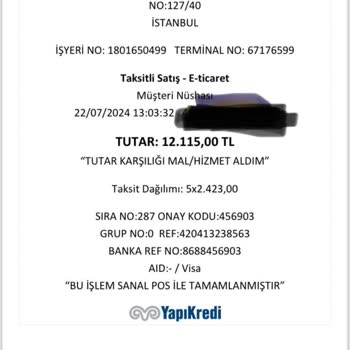 Vivense Teslim Edilemeyen Balkon Takımı