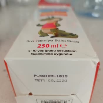 Bebekvesaglik.com Yanıltıcı Son Kullanma Tarihi İle Gelen Ürün!