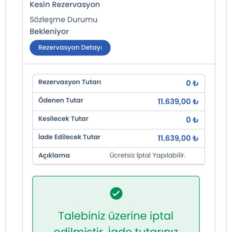 Tatilbudur Seyahat Acentesi Yasal Süre Dolmasına Rağmen İade Yapmadı