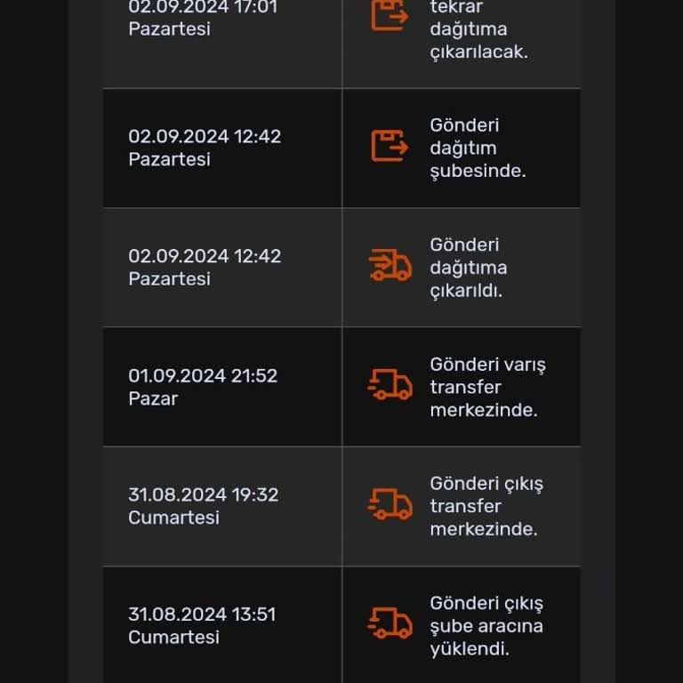 Aras Kargo Dağıtıma Çıkarmıyor Ve Gönderi Takibi Hatalı Sonuç Veriyor
