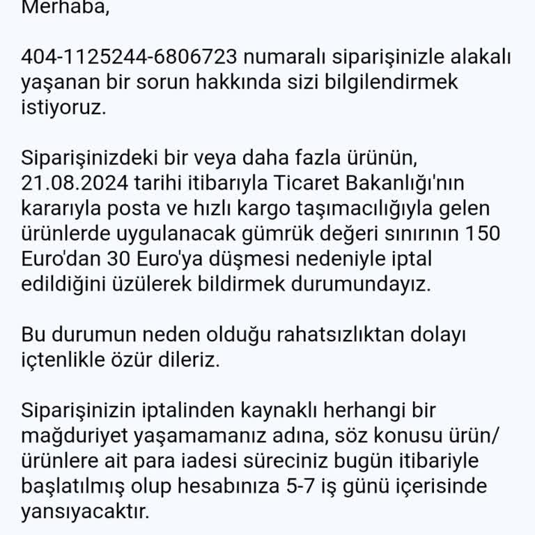 Amazon Alışveriş Mağduriyeti Her Zamanki Gibi