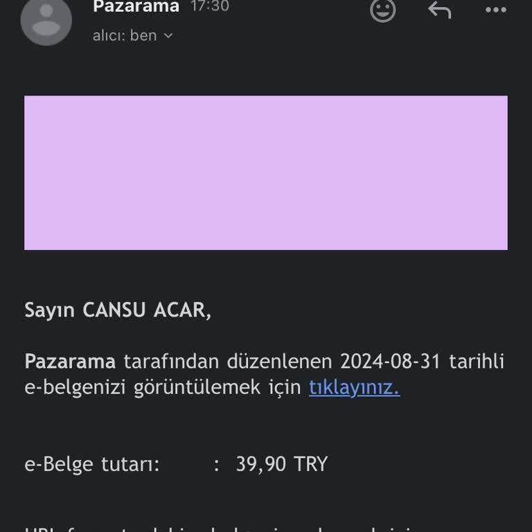 Pazarama E Belge Ücreti Çıktı