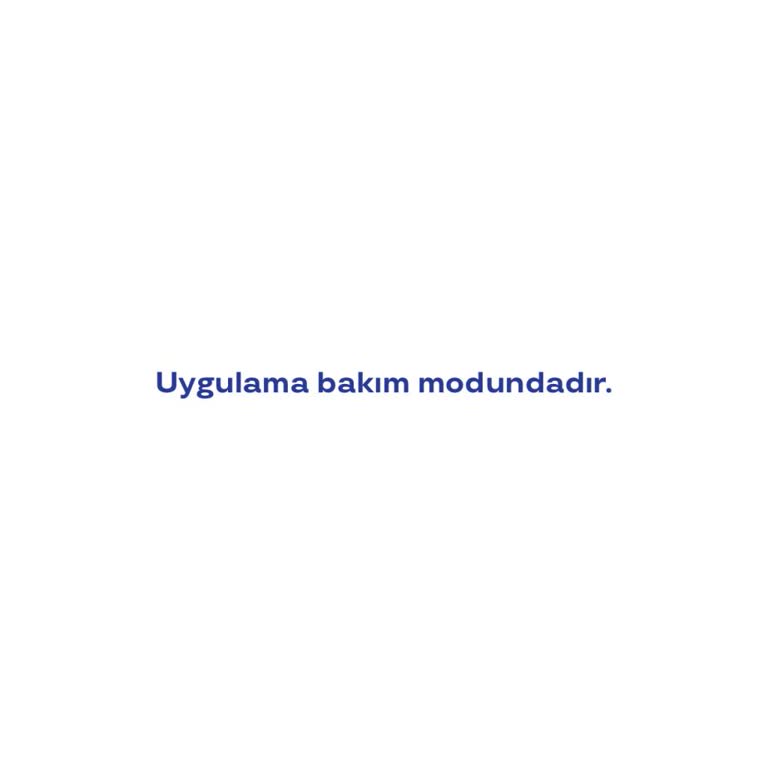 Pluxee Türkiye Uygulamayı Zamansız Bakıma Almak!
