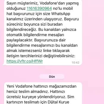 Vodafone Müşteri Hizmetlerine Ulaşamama ve İptal Sorunu