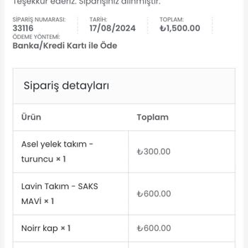 Kesaa Design Yanlış Ürün Gönderip İletişime Geçmiyorlar