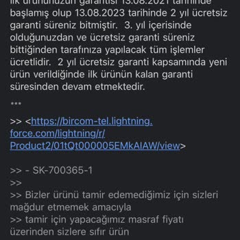Sennheiser Müşteriyi Mağdur Ediyor