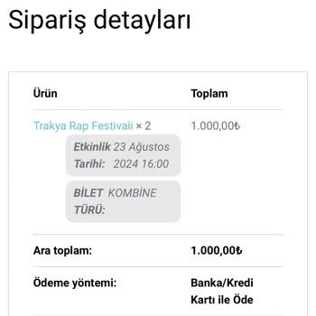 Tebilet Festival Bilet İadesi Sorunu Ve İletişim Eksikliği