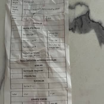 Pendorya AVM Paket Servisi Hk