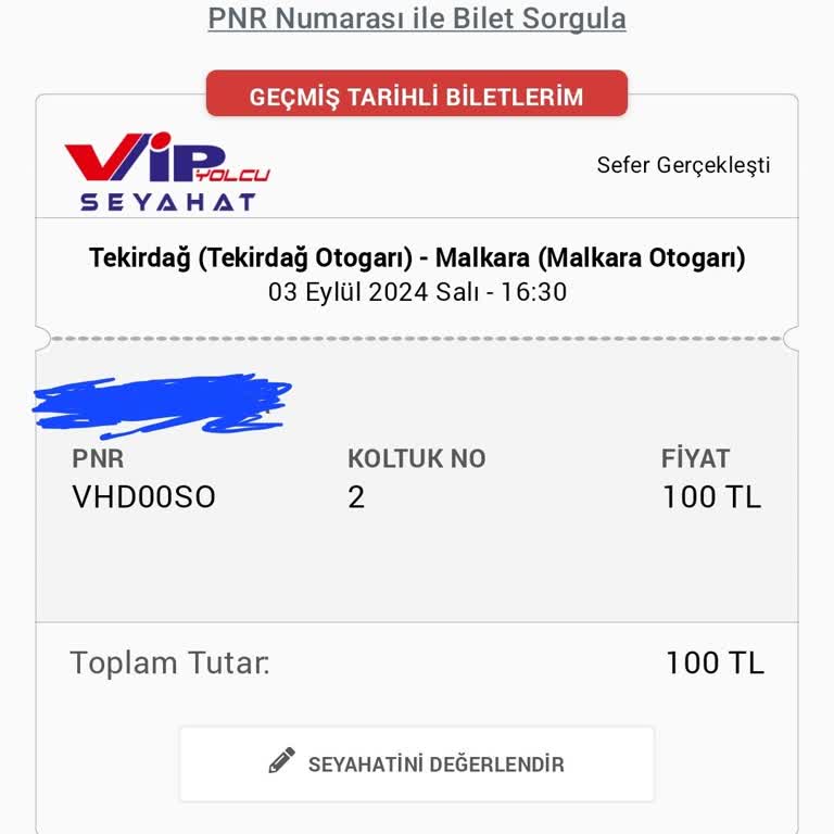 Obilet Vip Yolcu Seyahat